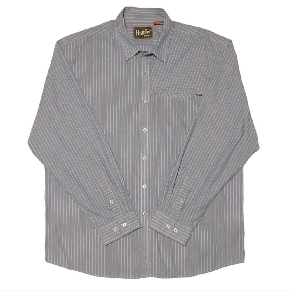 Howler Brothers Long Sleeve Striped Button Down XL - Picture 2 of 12